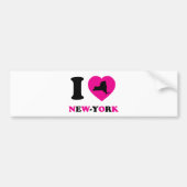 Ik hou van New York Bumpersticker (Voorkant)