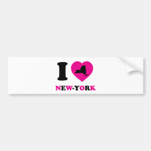 Ik hou van New York Bumpersticker