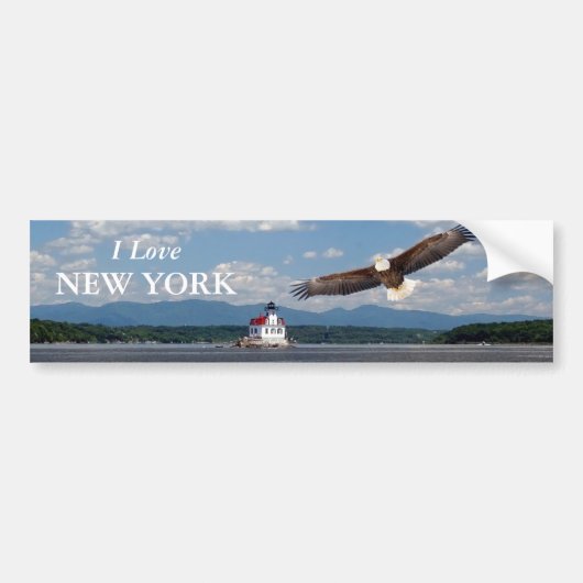 Ik hou van New York Bumpersticker (Voorkant)