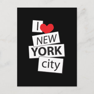 Ik hou van New York City Briefkaart