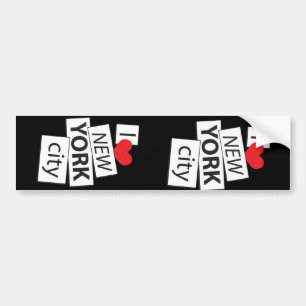 Ik hou van New York City Bumpersticker