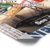 Ik hou van New York City Poster (Hoek)