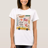 Ik hou van New York City T-shirt (Voorkant)