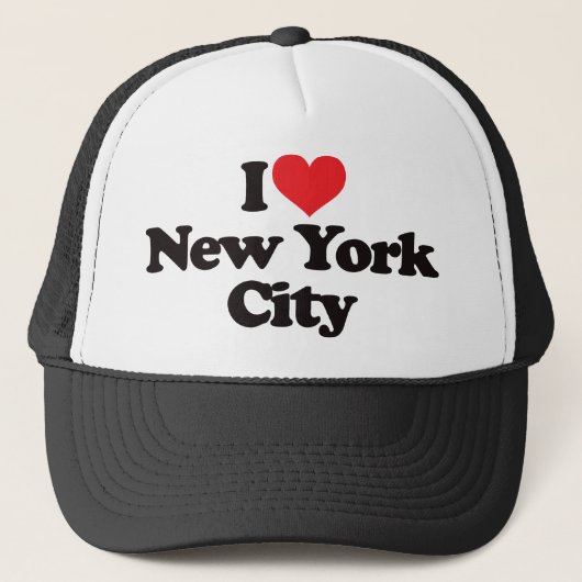 Ik hou van New York City Trucker Pet (Voorkant)