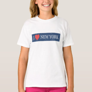 Ik hou van New York - Classic NYC Souvenir Heart D T-shirt