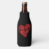 Ik hou van New York Hart NY Flesjeskoeler (Fles Voorkant)