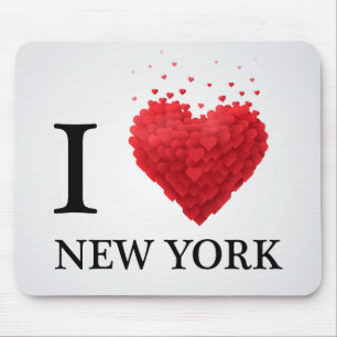 Ik hou van New York Hearts Muismat