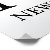 Ik hou van New York Hearts Poster (Hoek)