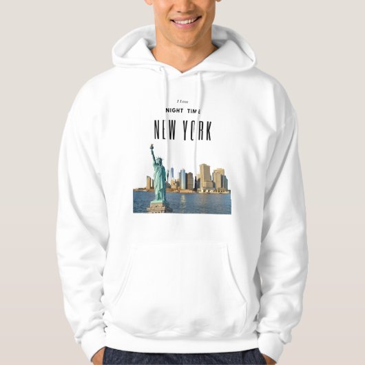 Ik hou van New York Hoodie (Voorkant)