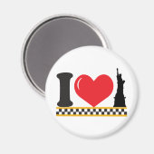 Ik hou van New York Magneet (Voorkant / Achterkant)