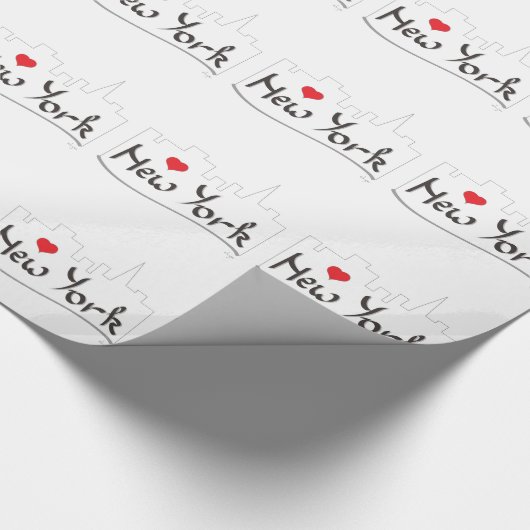 Ik hou van New York, New York Cadeaupapier (Hoek)