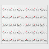 Ik hou van New York, New York Cadeaupapier (Vlak)
