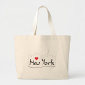 Ik hou van New York, New York Grote Tote Bag (Voorkant)