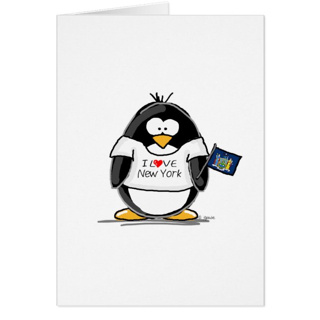 Ik hou van New York Penguin (Voorkant)