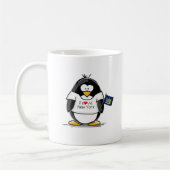 Ik hou van New York Penguin Koffiemok (Links)