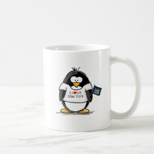 Ik hou van New York Penguin Koffiemok
