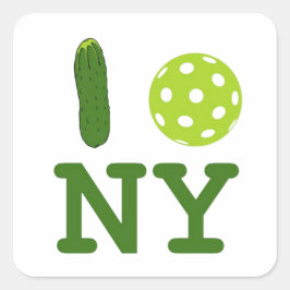 Ik hou van New York (Pickleball) Sticker