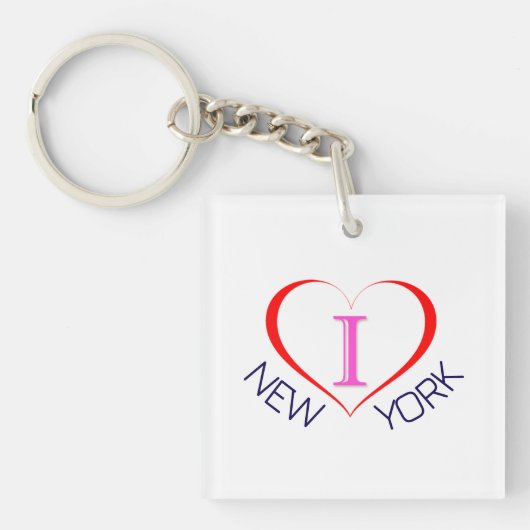 Ik hou van New York Sleutelhanger (voorkant)