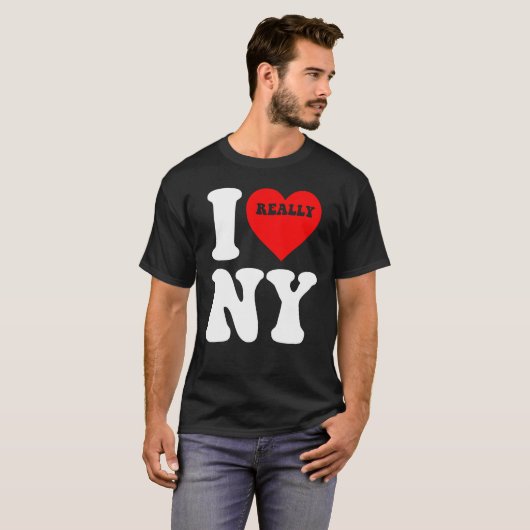 ik hou van new york t-shirt (Voorkant volledig)