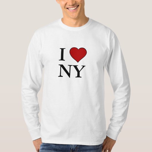 Ik hou van New York T-shirt (Voorkant)