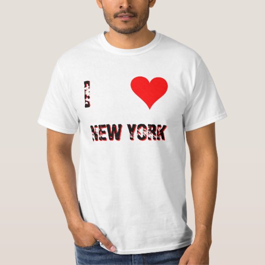 Ik hou van New York T-shirt (Voorkant)