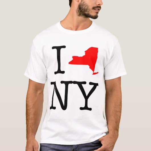 Ik hou van New York T-Shirt (Voorkant)