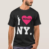 ik hou van new york t-shirt (Voorkant)