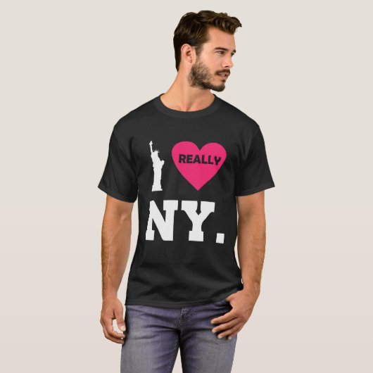 ik hou van new york t-shirt (Voorkant volledig)