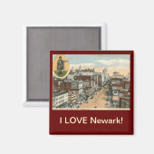 IK HOU VAN Newark NJ Magneet (Voorkant / Achterkant)