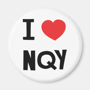 Ik hou van Newquay Magneet