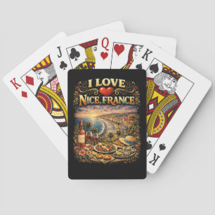 Ik hou van Nice Pokerkaarten