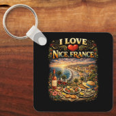 Ik hou van Nice Sleutelhanger (Voorkant)