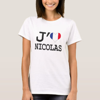 Ik hou van Nicolas T-shirt