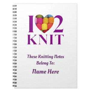 Ik hou van nieten - notebook notitieboek