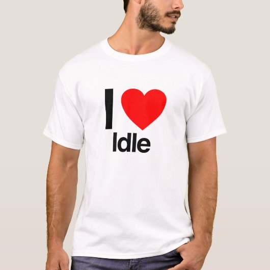 ik hou van niets t-shirt (Voorkant)
