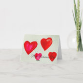 Ik hou van niets ter wereld zoveel als van jou.  kaart (Achterkant)