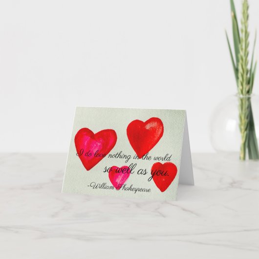 Ik hou van niets ter wereld zoveel als van jou.  kaart (Voorkant)