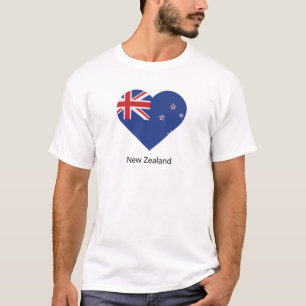 Ik hou van Nieuw-Zeeland T-shirt