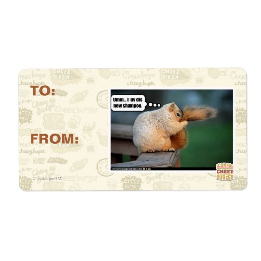 Ik hou van nieuwe shampoo etiket (Voorkant)