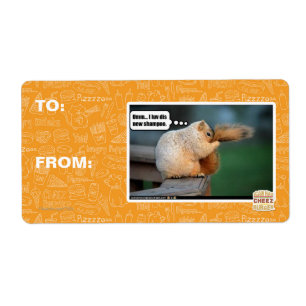 Ik hou van nieuwe shampoo etiket