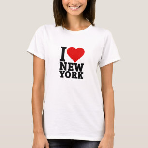 Ik hou van nieuwe york t-shirt