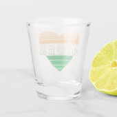 Ik hou van Niger, Nigerese hart Shot Glas (Achterkant)
