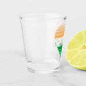 Ik hou van Niger, Nigerese hart Shot Glas (Links)