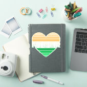 Ik hou van Niger, Nigerese hart Sticker (iPad Cover)