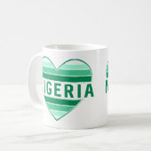 Ik hou van Nigeria, Nigeriaans hart Koffiemok (Voorkant links)