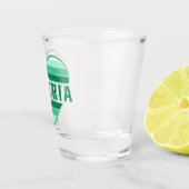 Ik hou van Nigeria, Nigeriaans hart Shot Glas (Rechts)