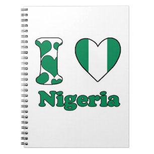 Ik hou van Nigeria Notitieboek
