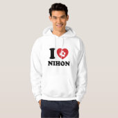 Ik hou van NIHON Hoodie (Voorkant volledig)