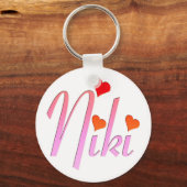 Ik hou van Niki Sleutelhanger (Voorkant)