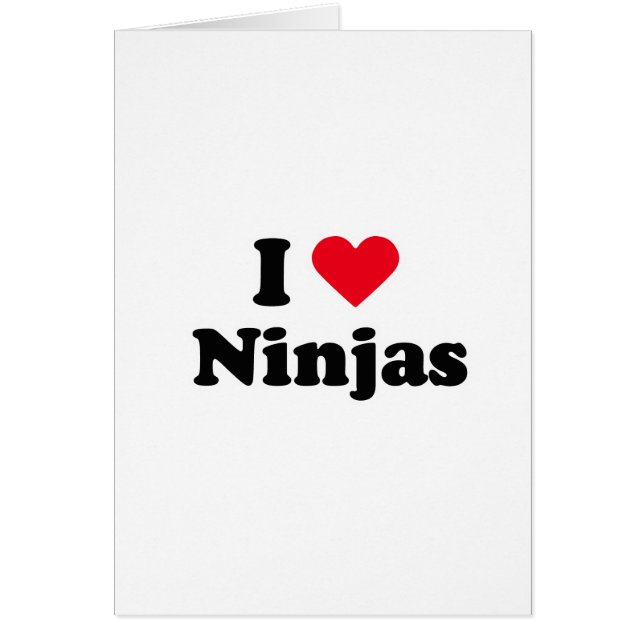 Ik hou van ninjas (Voorkant)